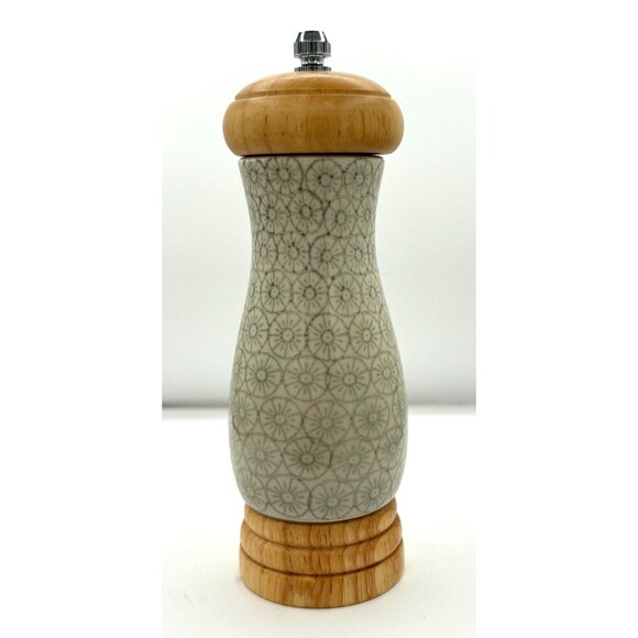 Bloomingville Salt & Pepper Mills Stoneware Cécile (Set of 2 Pieces) Grey Cecile - Picture 6 of 16